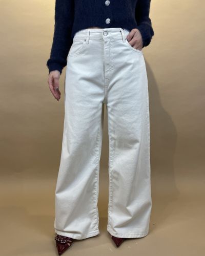 Pantalone denim palazzo Giusi Tensione in